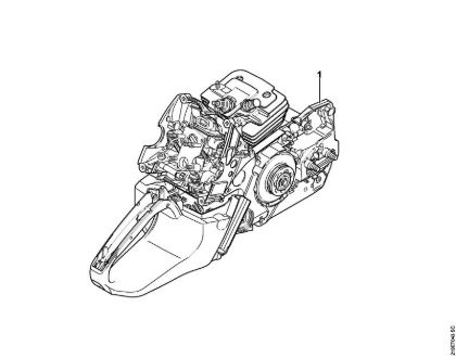 Motosierras de gasolina (MS) MS 441 C-M Níºmero de máquinaÂ  de la marca Stihl